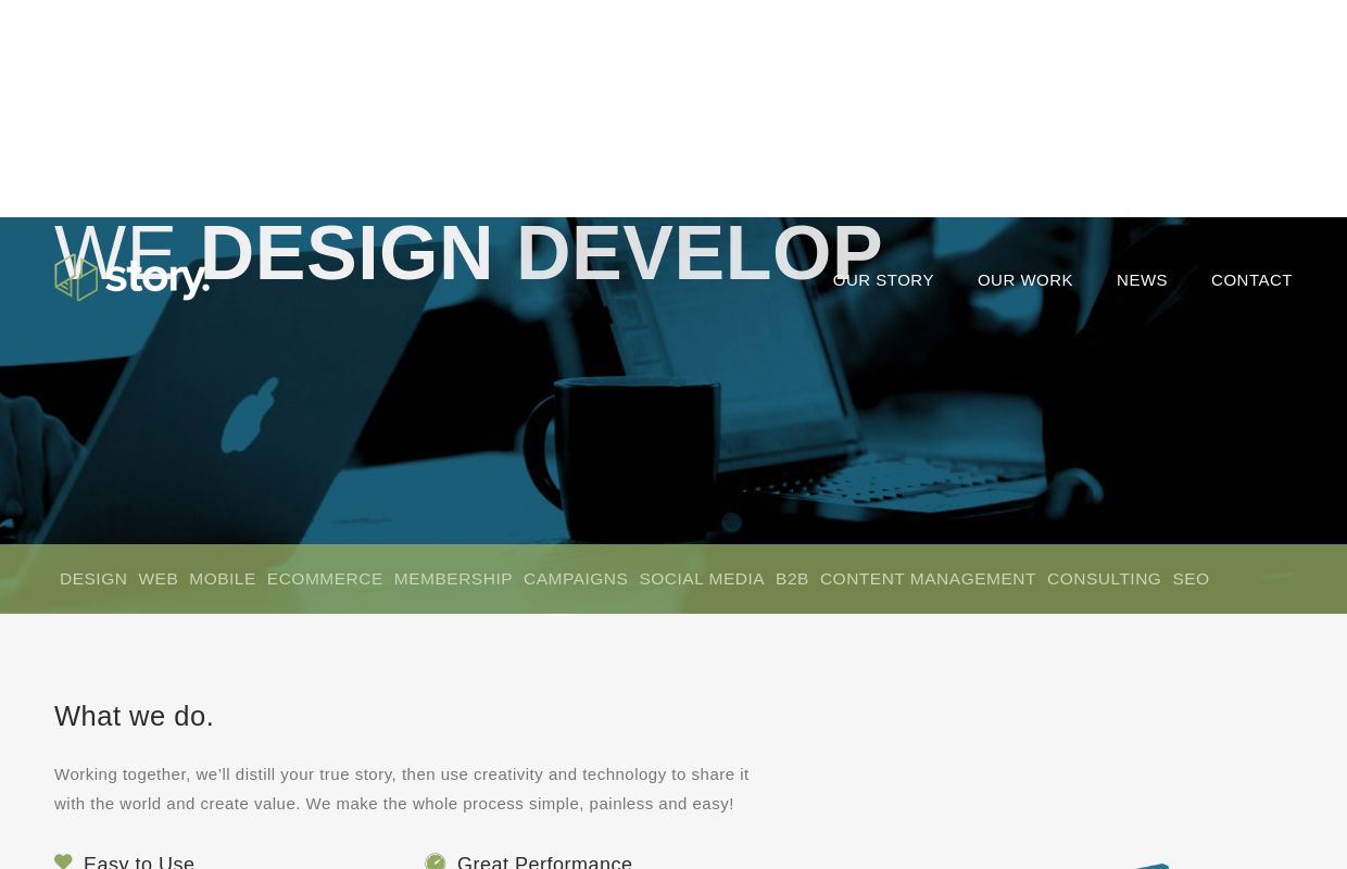 Digital Agency Responsive UX Interface Ecommerce | STORY GROUP - A Web Design & Website Development Company Melbourne