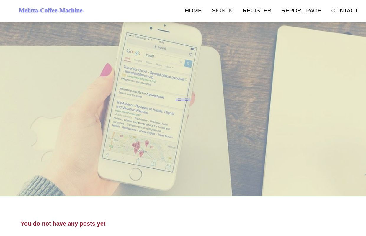 New blog melitta-coffee-machine-ca.life3dblog.com - homepage