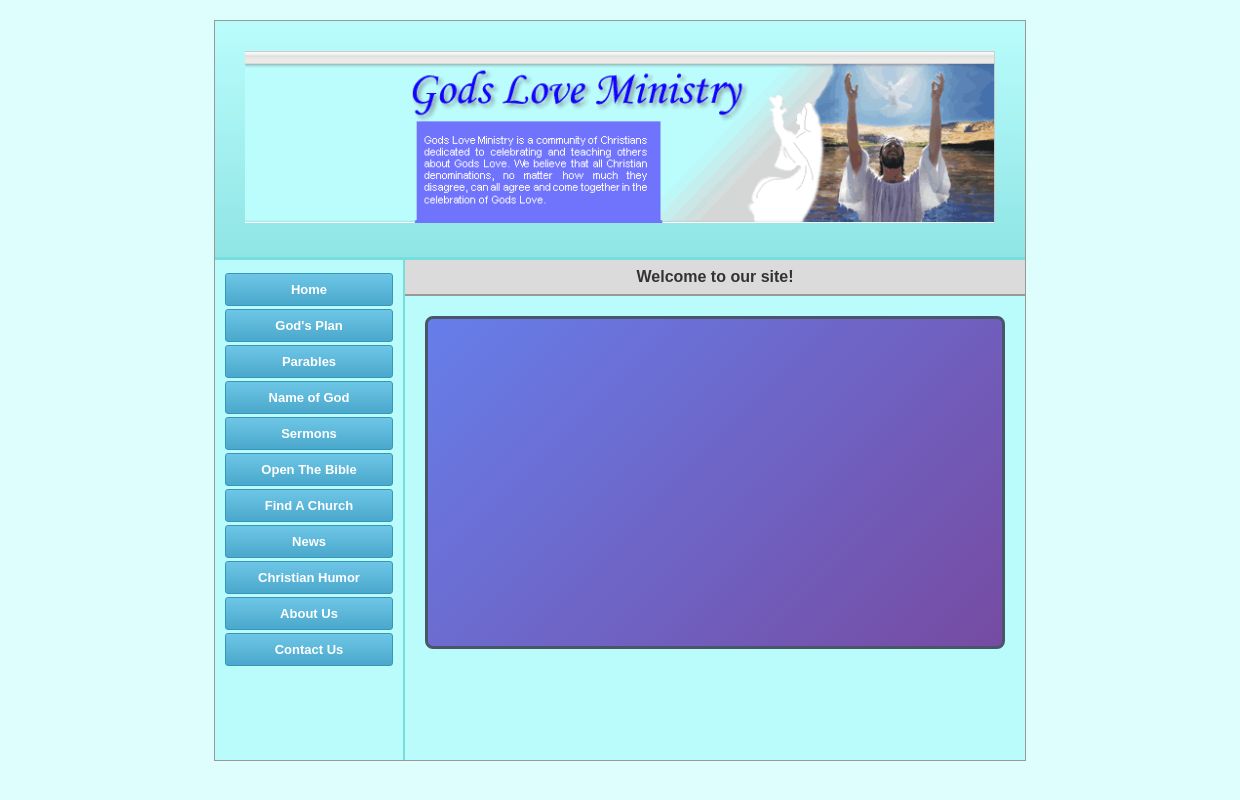 God’s Love Ministry — Sharing God’s Love