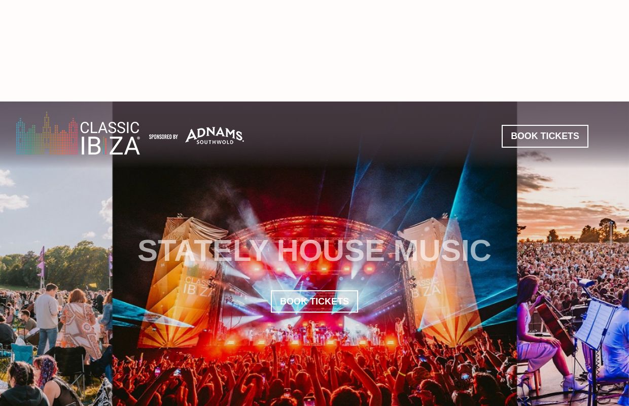 Classic Ibiza | Orchestrated euphoria in stately home locations