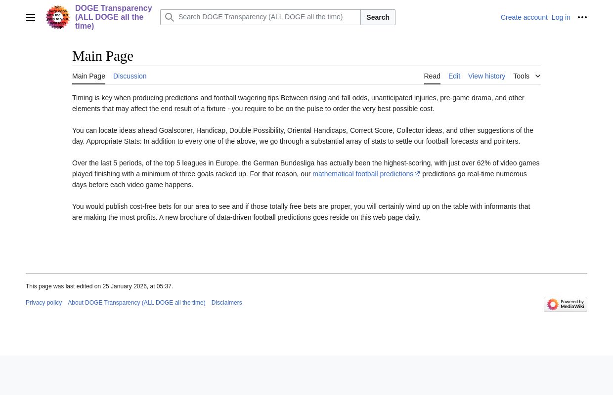 DOGE Transparency (ALL DOGE all the time)