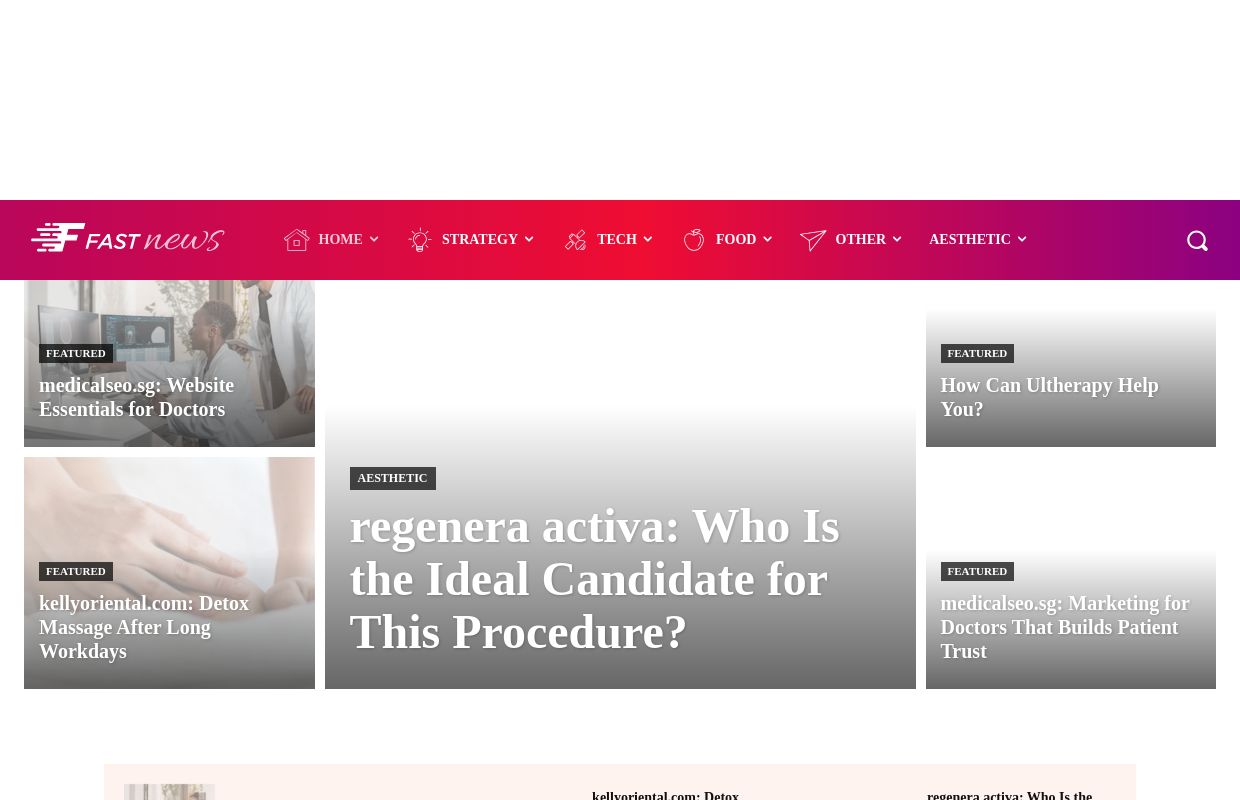 Homepage - Fast News - My Blog