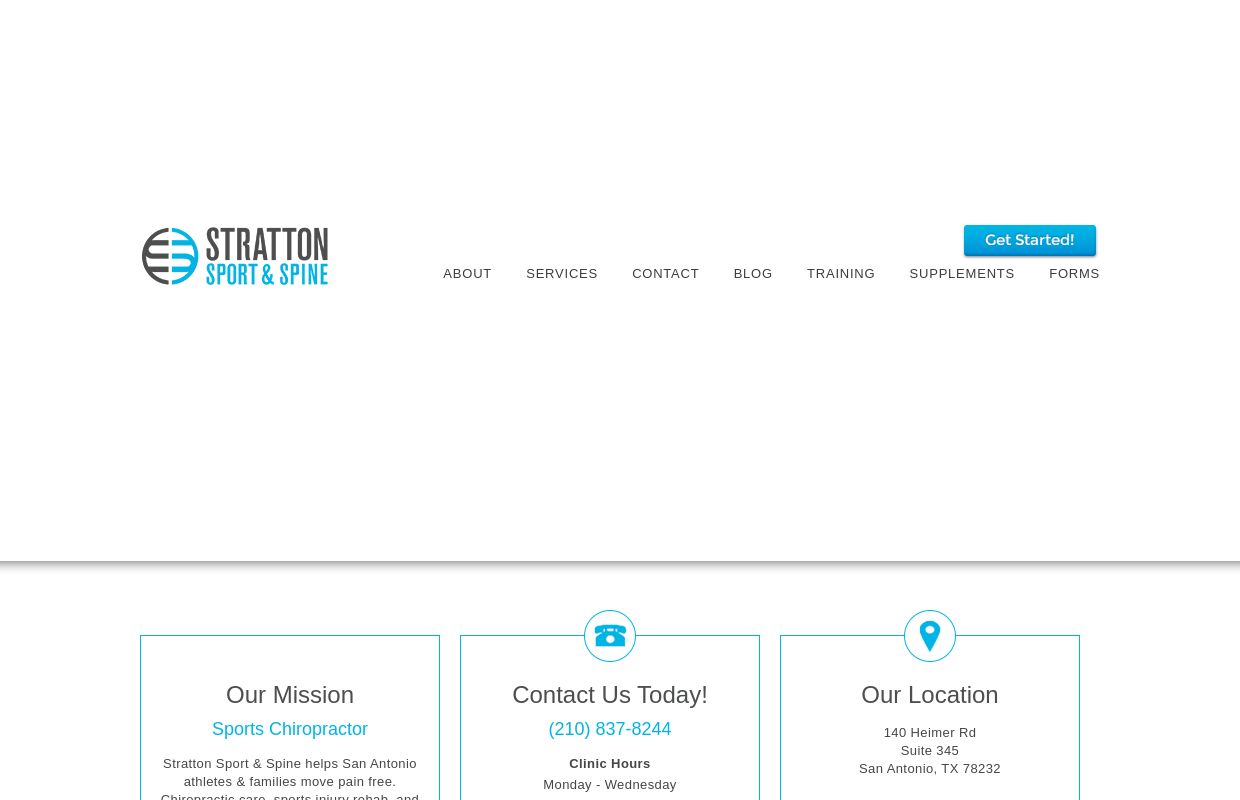 San Antonio Chiropractor | Stratton Sport & Spine