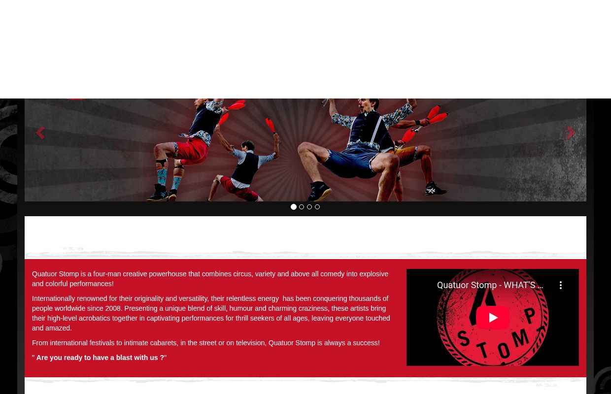 4Stomp, circus artists