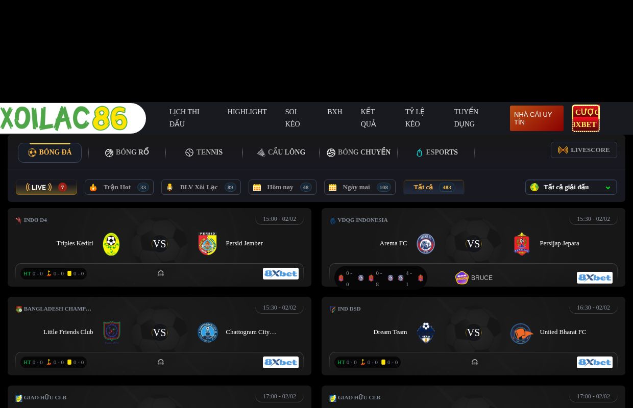 Xoilac TV Trực Tiếp Bóng Đá Xôi Lạc - Trực Tuyến XoilacTV