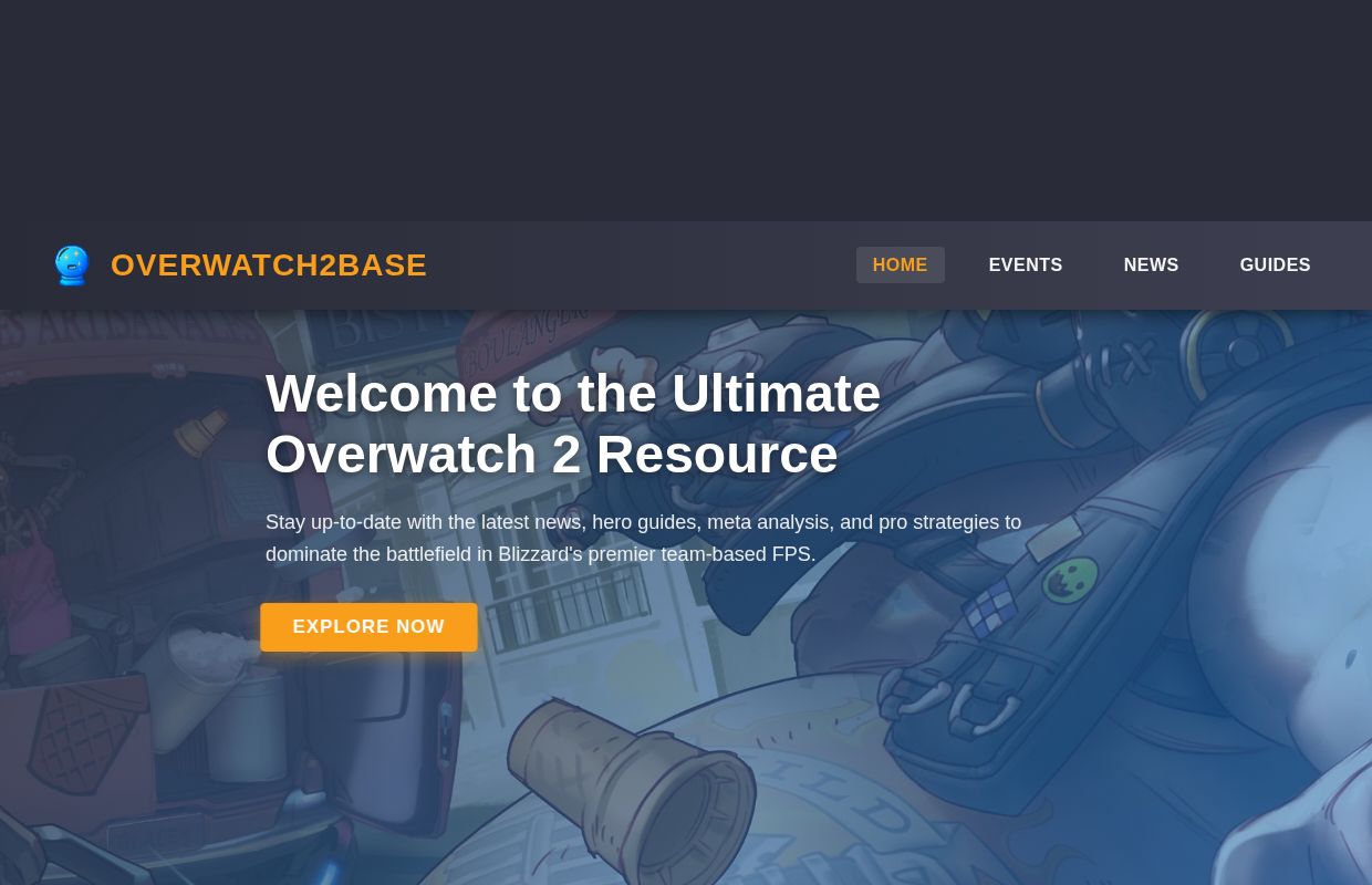 Overwatch2Base | Overwatch 2 News & Strategy Hub