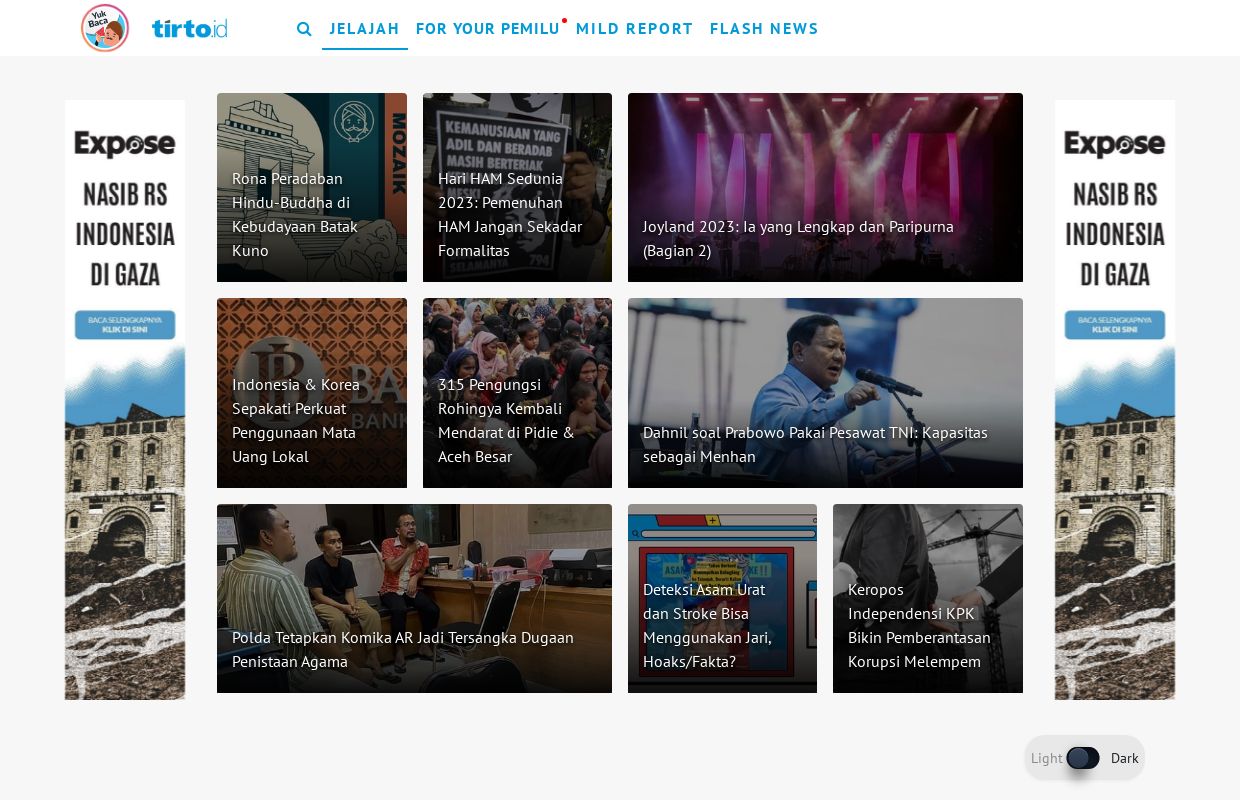 Tirto.ID - Jernih Mengalir Mencerahkan