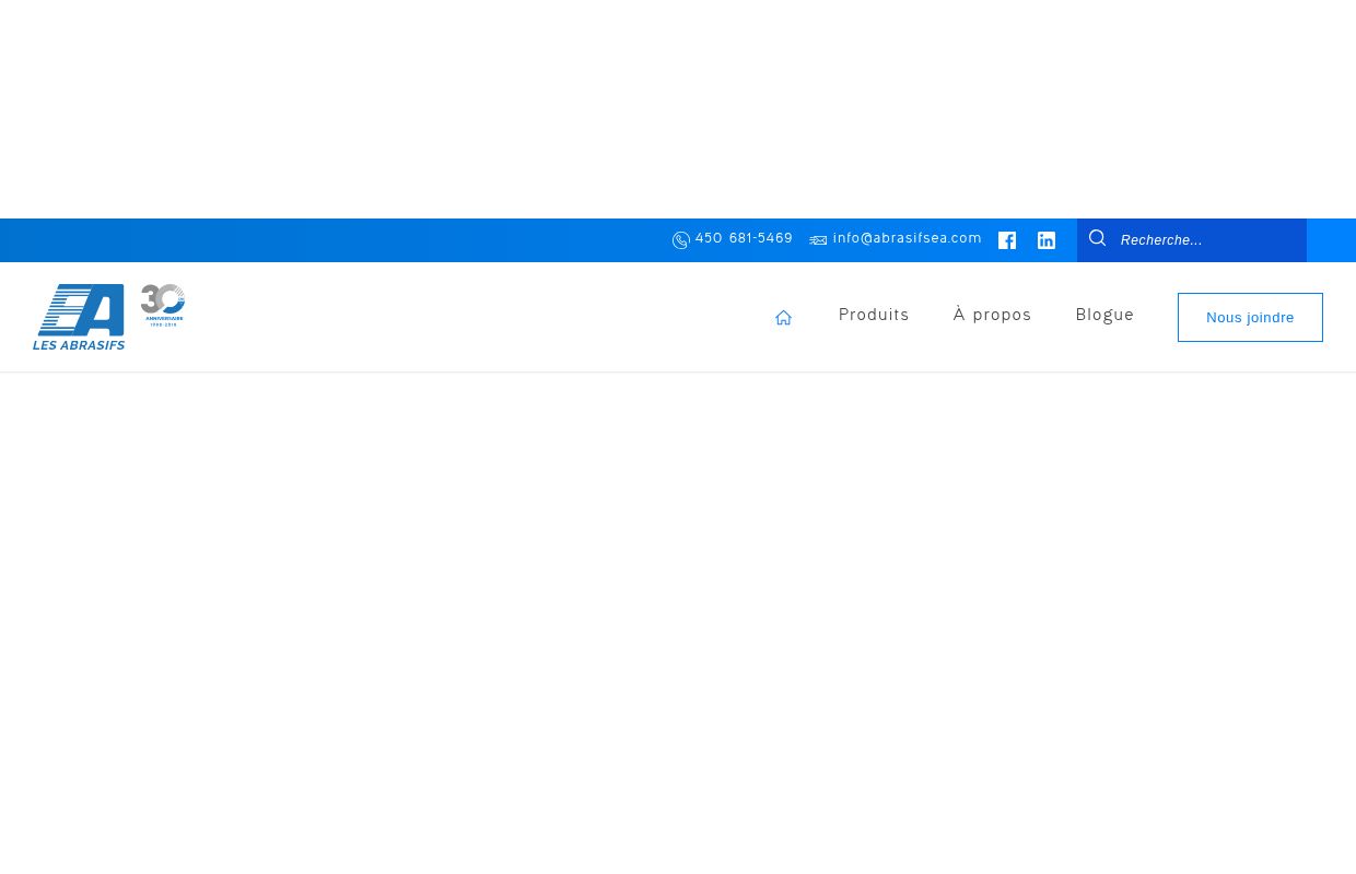 Des abrasifs pensés pour votre travail | Abrasifs EA
