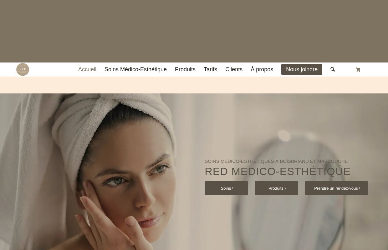 Une gamme de solutions médico-esthétiques | Red Médico-Esthétique