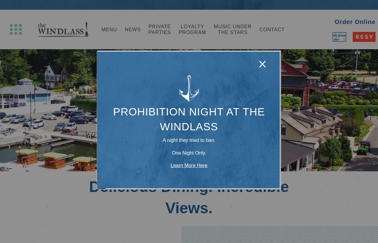 Seasonal Dining with Incredible Views | The Windlass