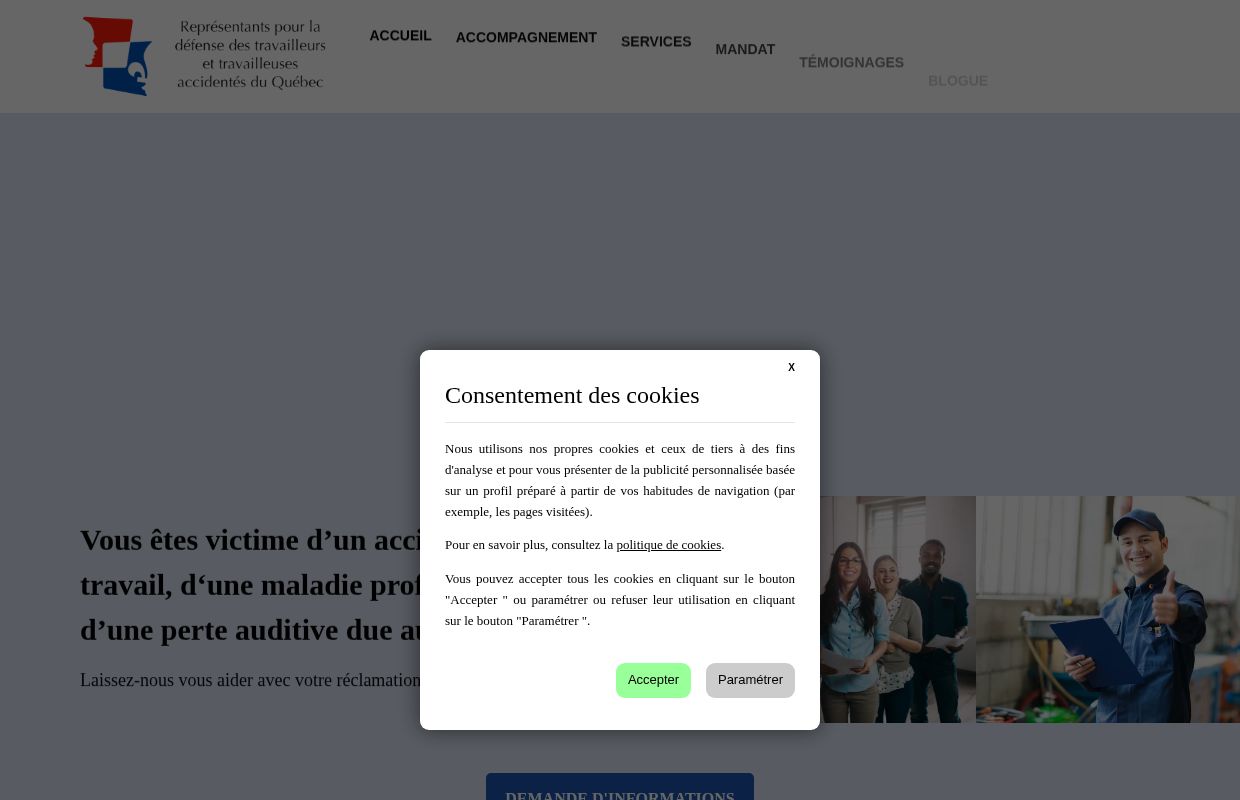 Défense des accidentés du travail | RDTTAQ