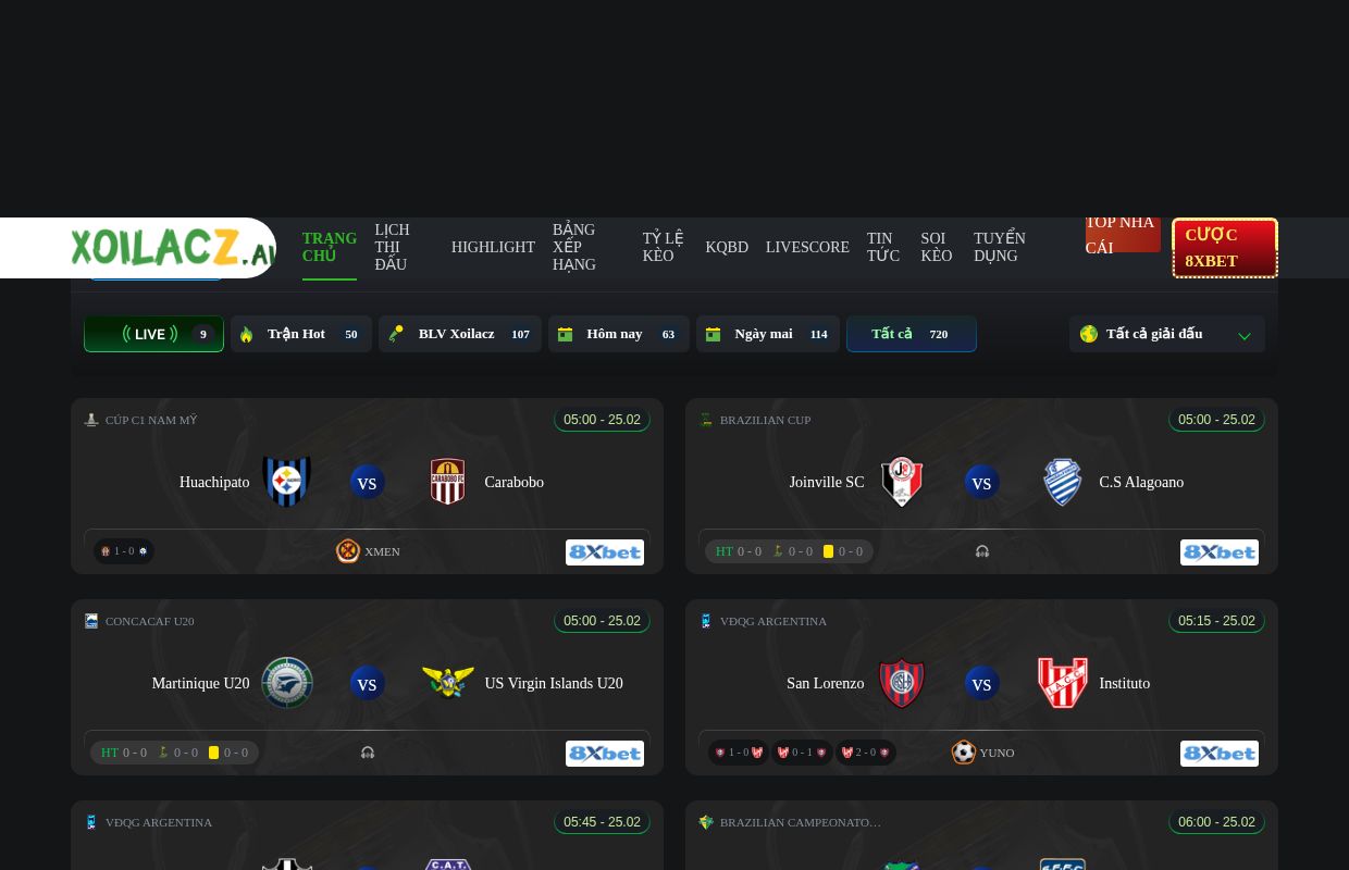 Xoilac TV - Xem Trực Tiếp Bóng Đá Xôi Lạc hôm nay XoilacZ