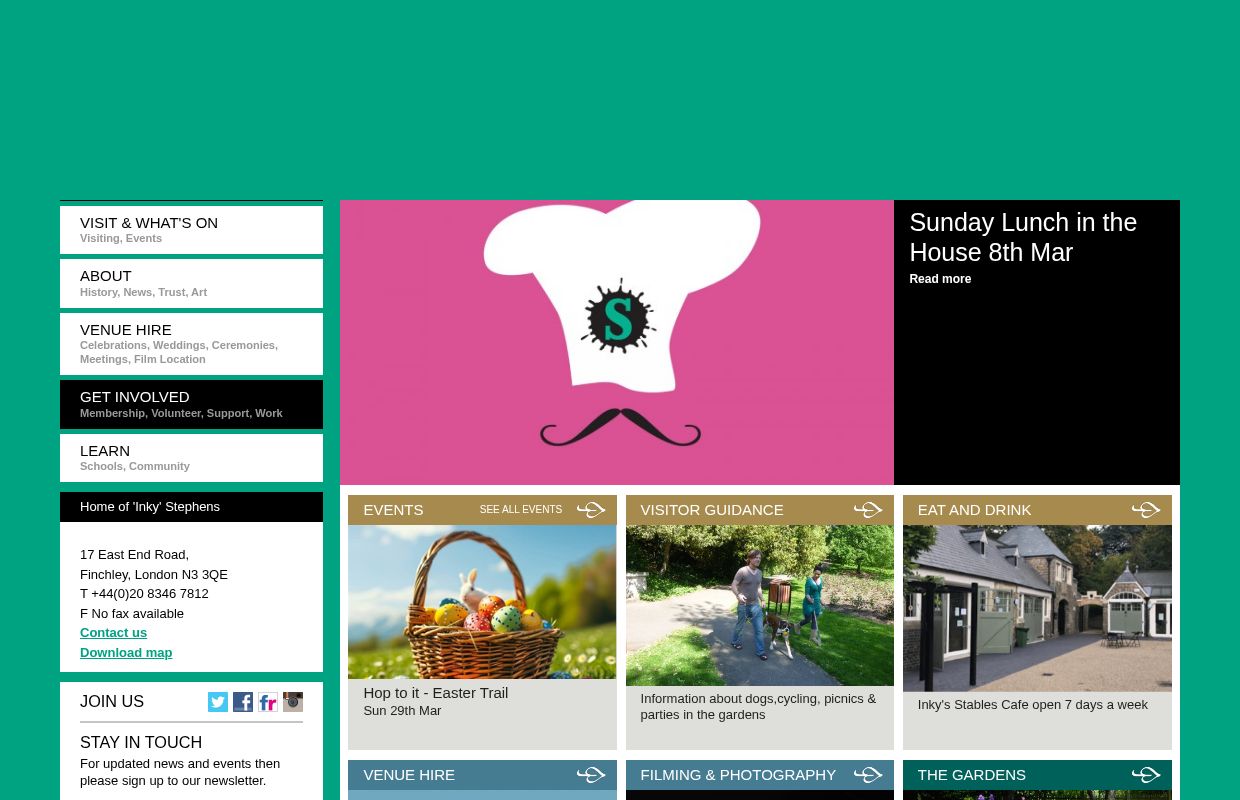 Stephens House & Gardens - historic home and gardens of Henry ‘Inky’ Stephens