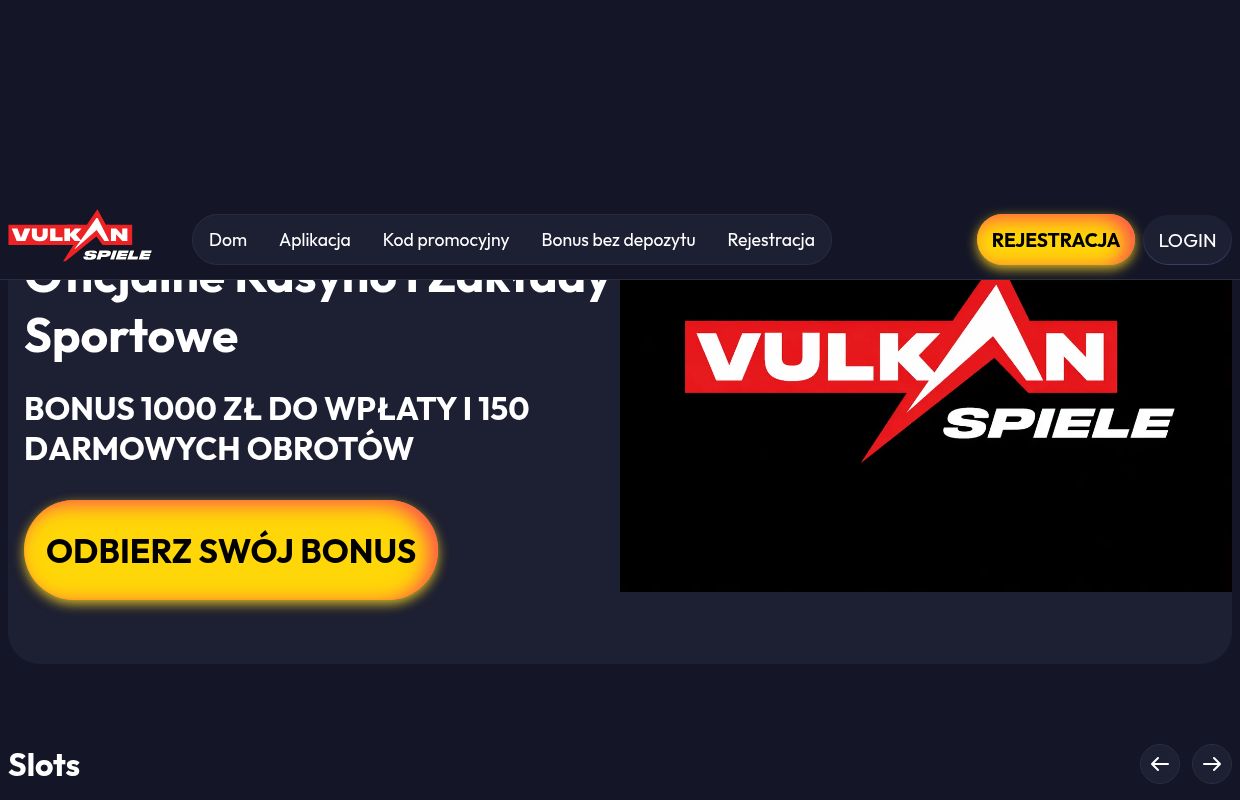 VulkanSpiele Polska — Oficjalne Kasyno Online Vulkan Spiele 2026