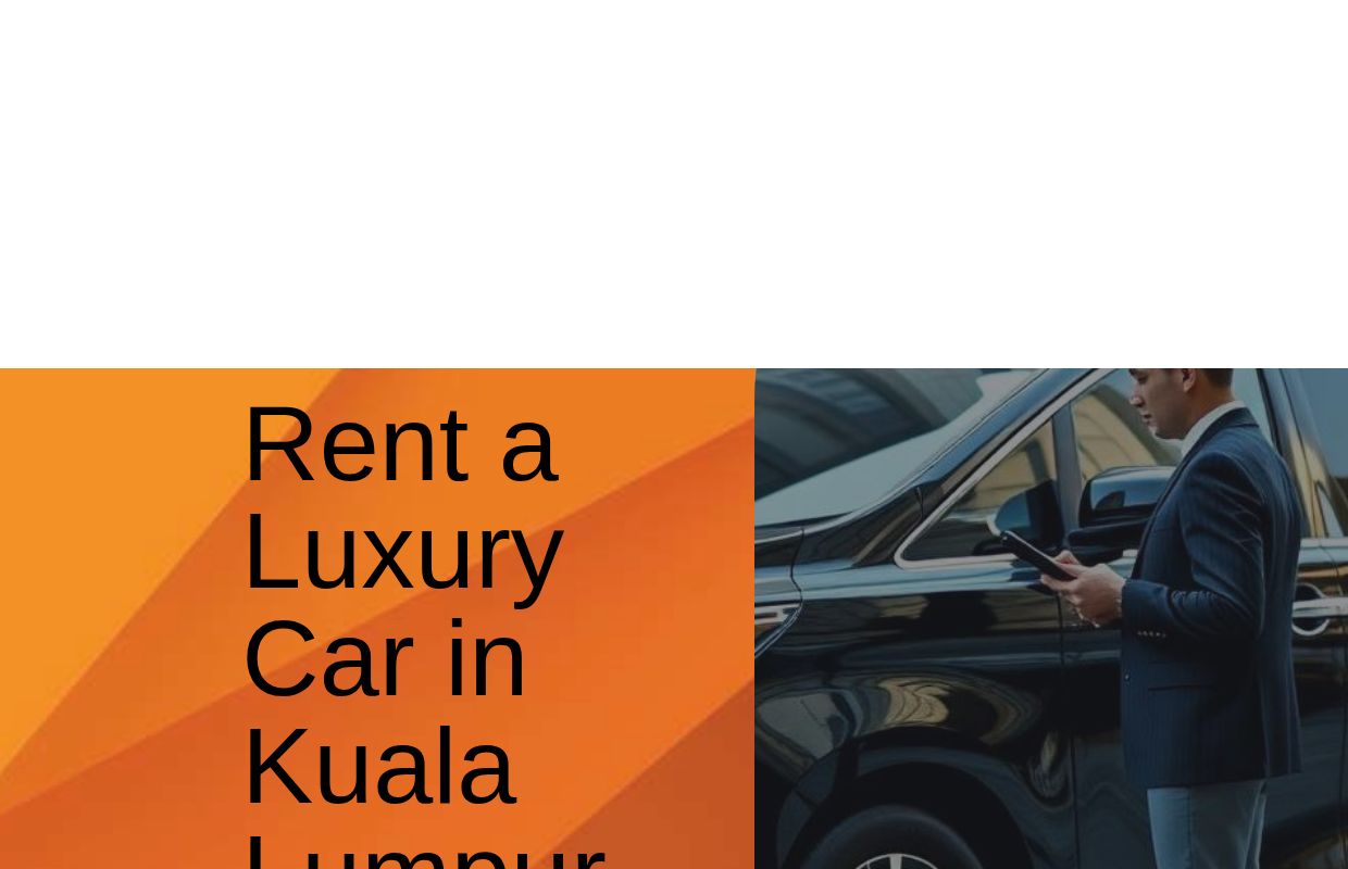 Exotic Car Rental Malaysia | Luxury Car Rental | Supercar Rental Provider