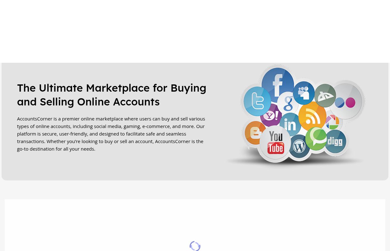 Accountscorner - Buy Bulk Gmail Accounts | Old Fb Acs | PVA Accounts