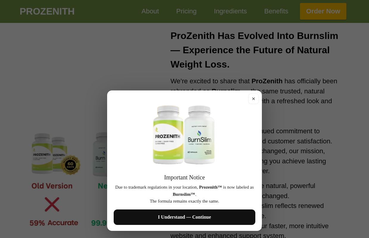 Prozenith| Official Website - Healthy Weight Loss Supplement