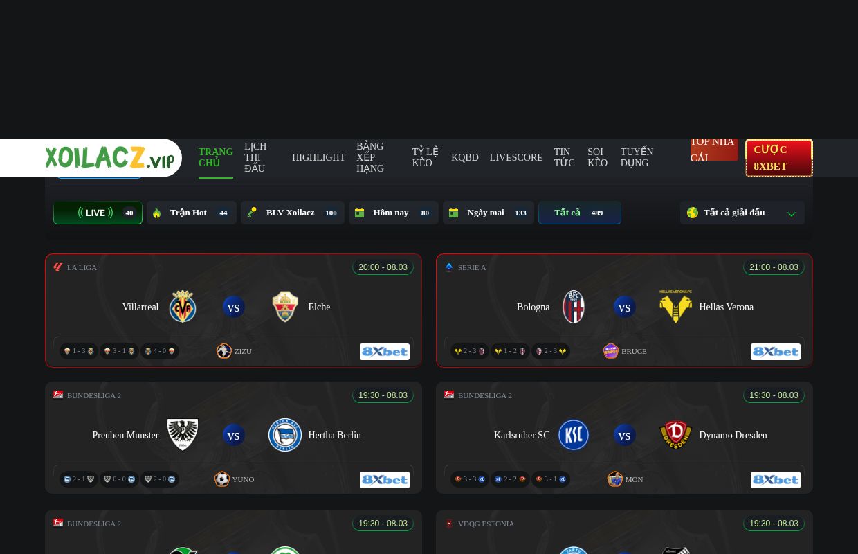 Xoilac TV - Xem Trực Tiếp Bóng Đá Xôi Lạc hôm nay XoilacZ