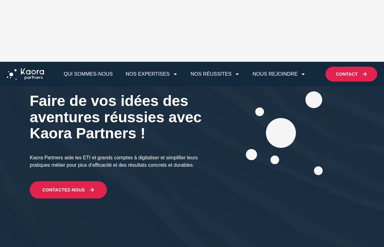 Accueil - Kaora Partners