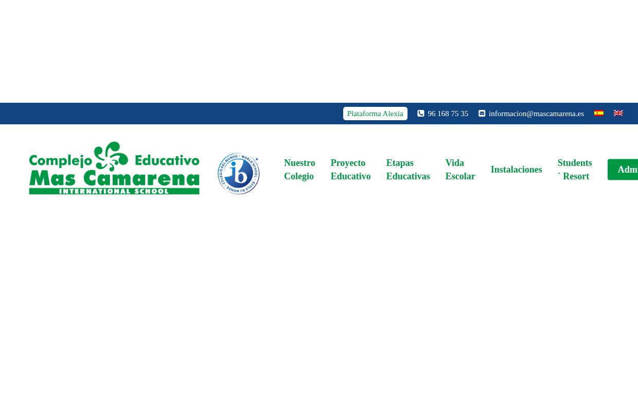 Colegio Internacional privado | Mas Camarena