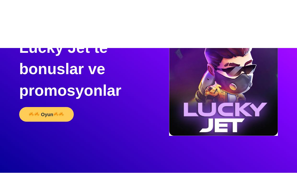 Lucky Jet Türkiye 2025 | 500% Hoş Geldin Bonusu + Demo Oyna