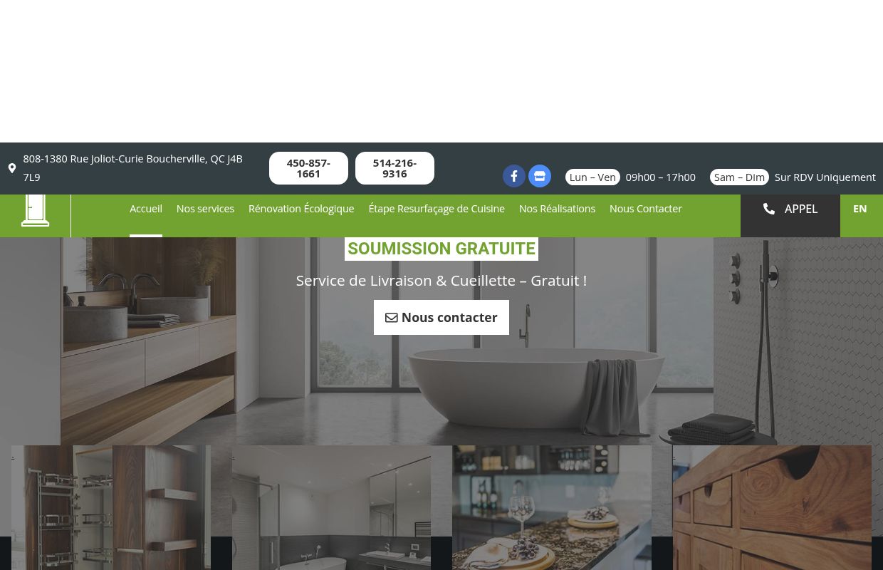 Accueil - Ébénisterie De Chez Nous
