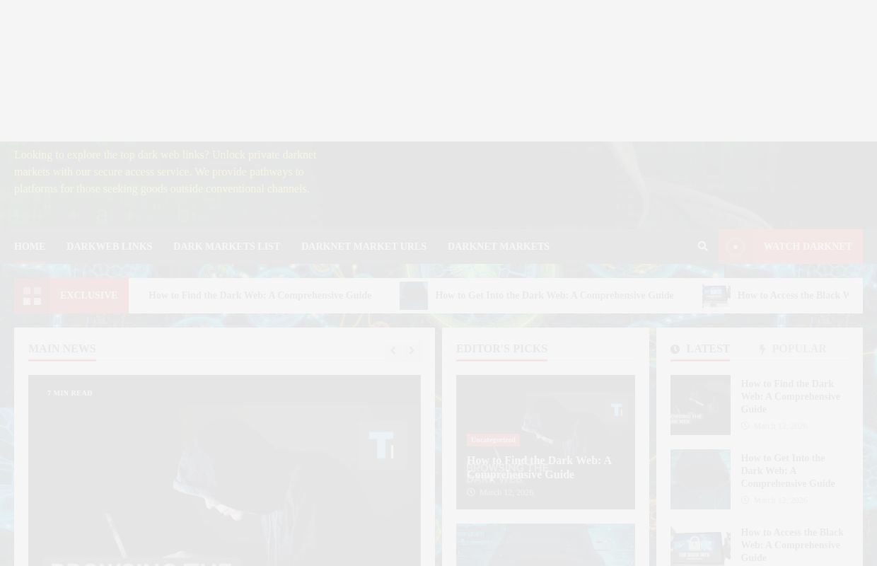 Darknet Markets | Dark Web Markets