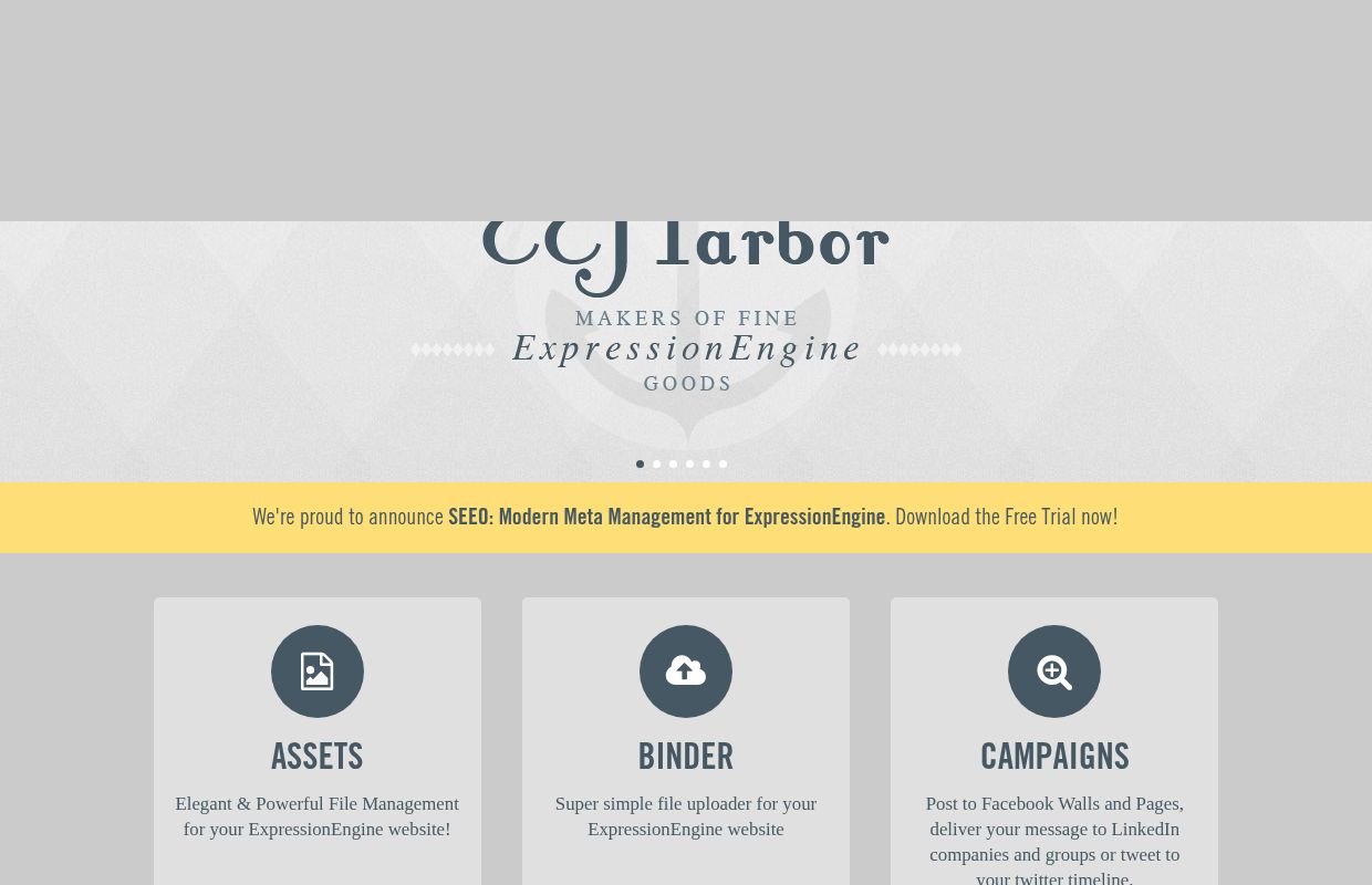 ExpressionEngine Add-ons by EEHarbor