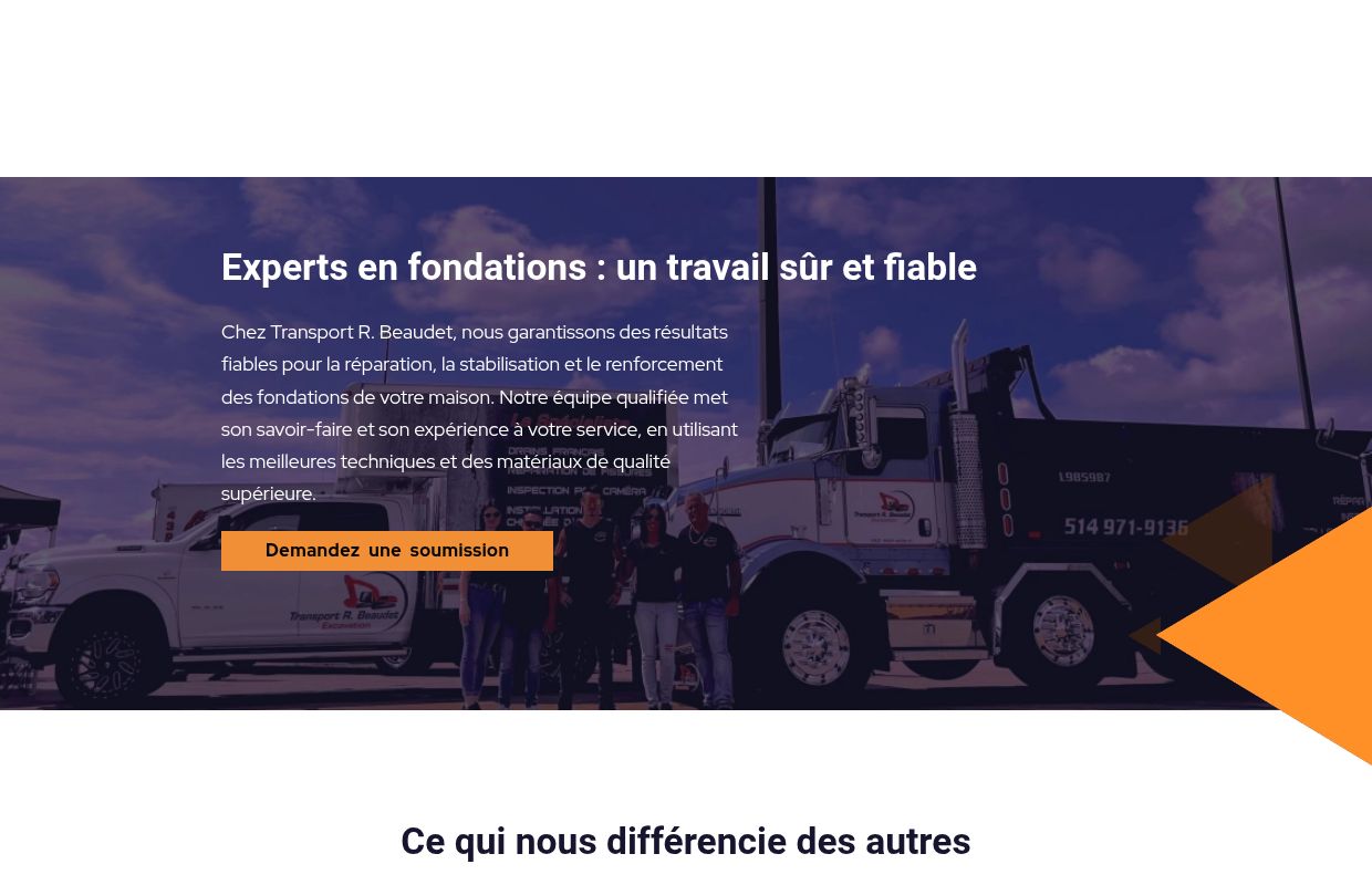 Home - Beaudet - Excavation