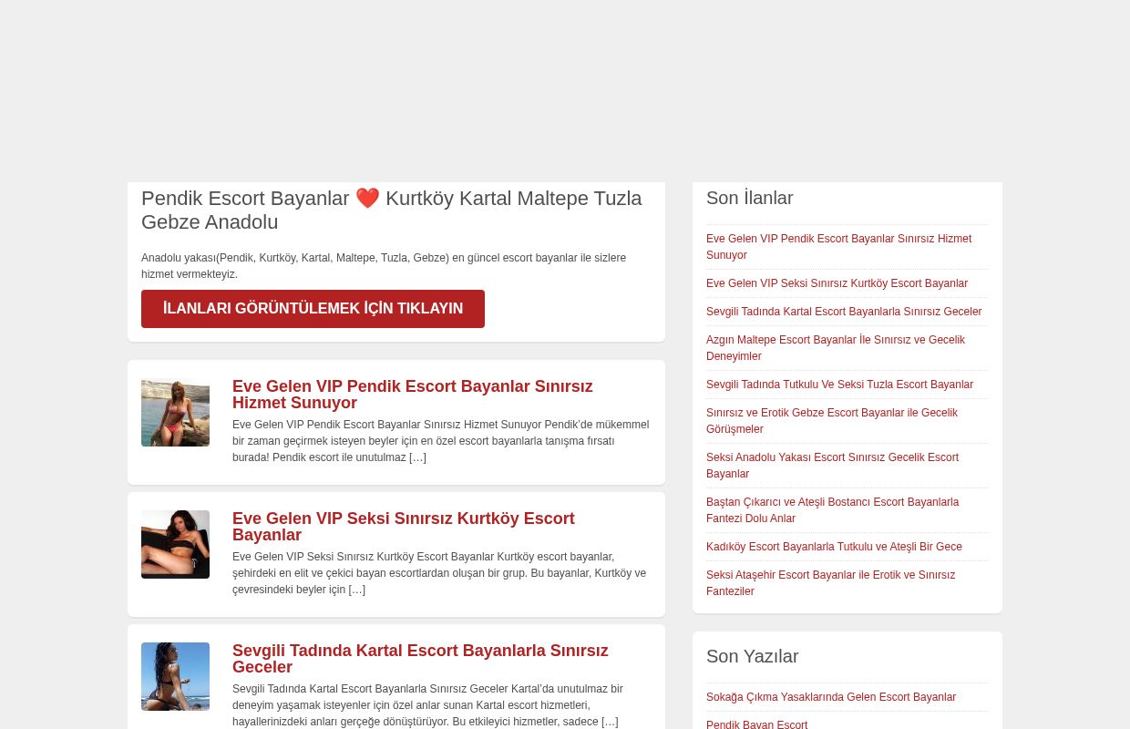 Pendik Escort Bayanlar ❤️ Kurtköy Kartal Maltepe Tuzla Gebze Anadolu