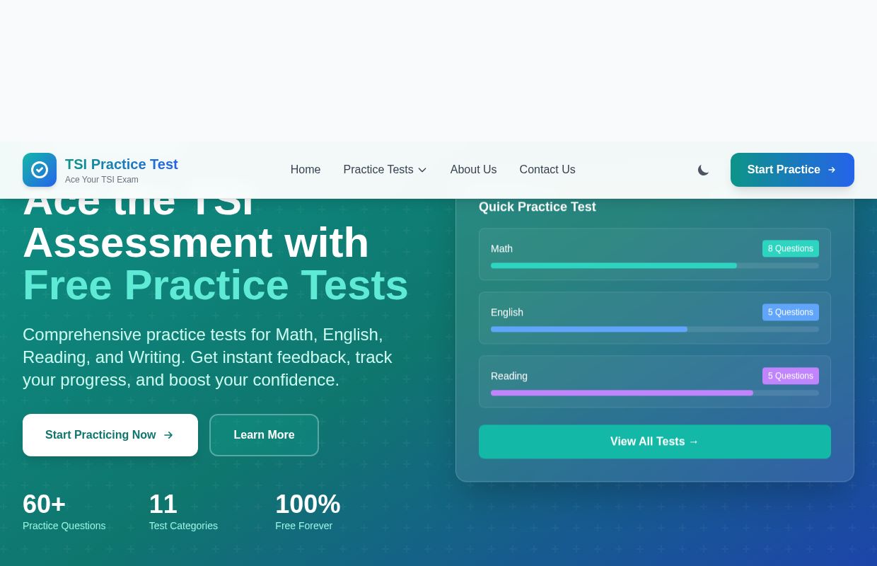 TSI Practice Test - Free Practice Tests & Study Resources