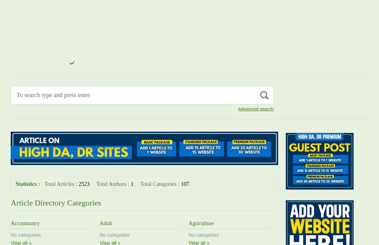 Guest Post Directory | 