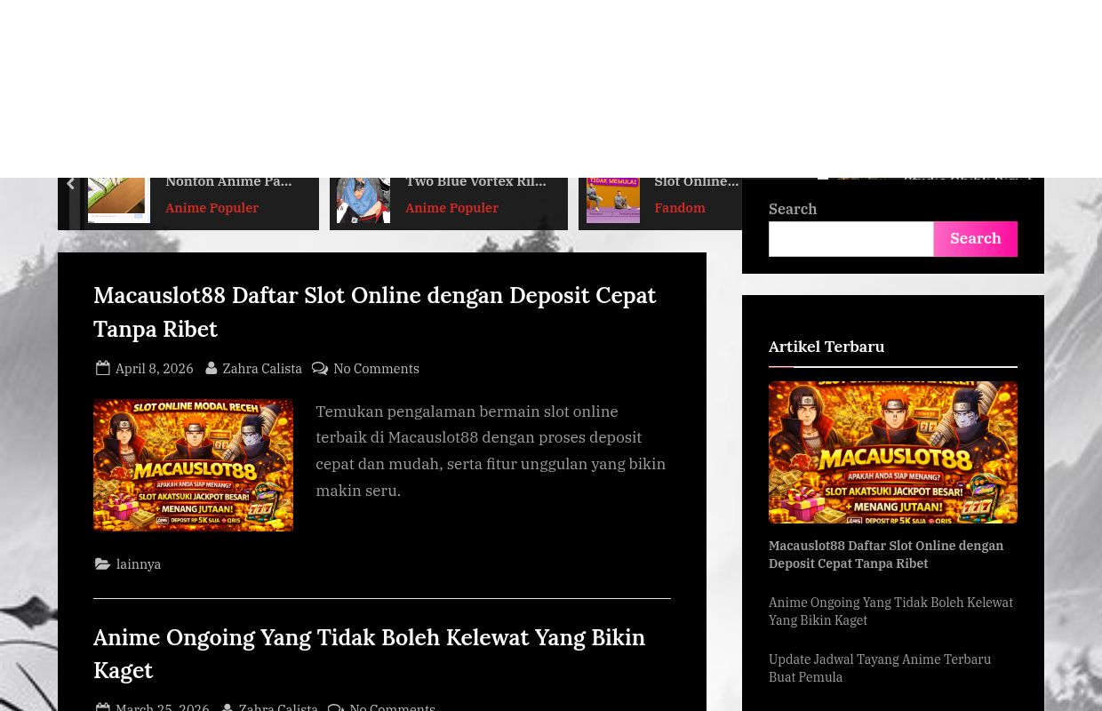 Animethaisub.com- Segala Hal Tentang Anime
