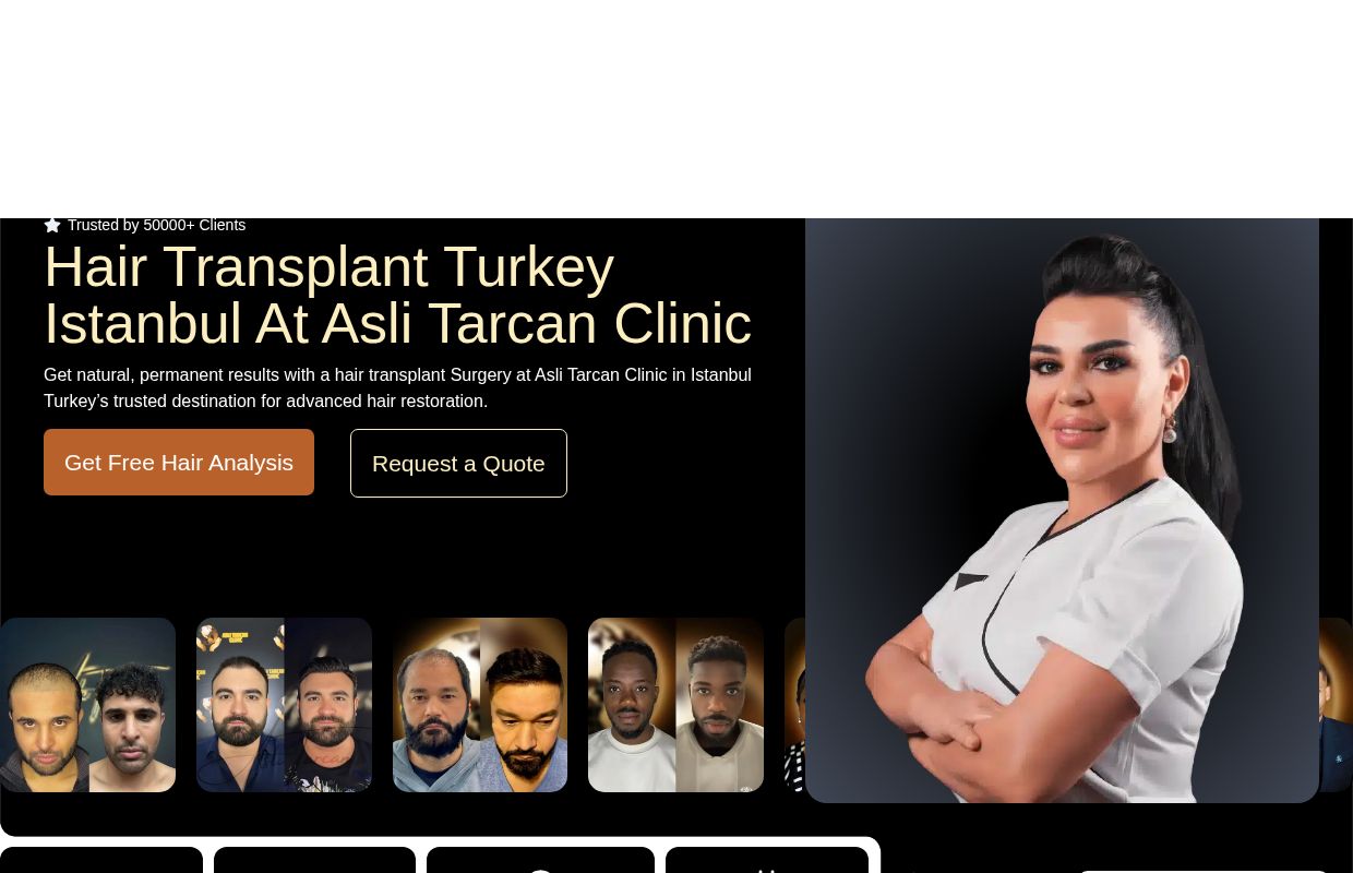Hair Transplant Turkey, Istanbul 2026 - Asli Tarcan Clinic