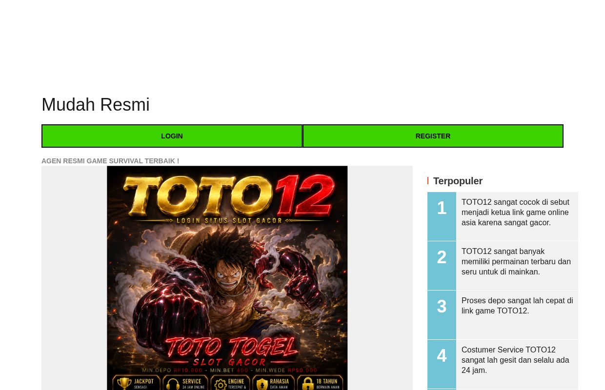 TOTO12: Panduan Login & Registrasi Toto 12 Live Chat Akses Mudah Resmi