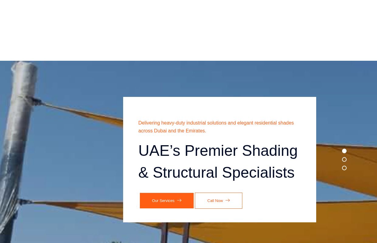 Al Bahar Shades UAE - Tents and Shades Expert in Dubai