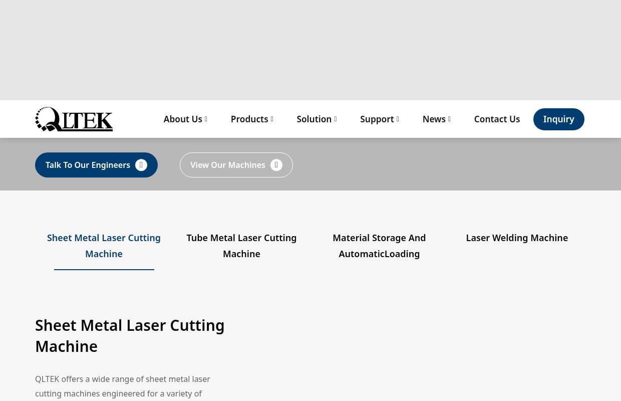 Fiber Laser Cutting Machine Manufacturer |Tube Laser Cutting Machine Supplier |QLTEK Laser