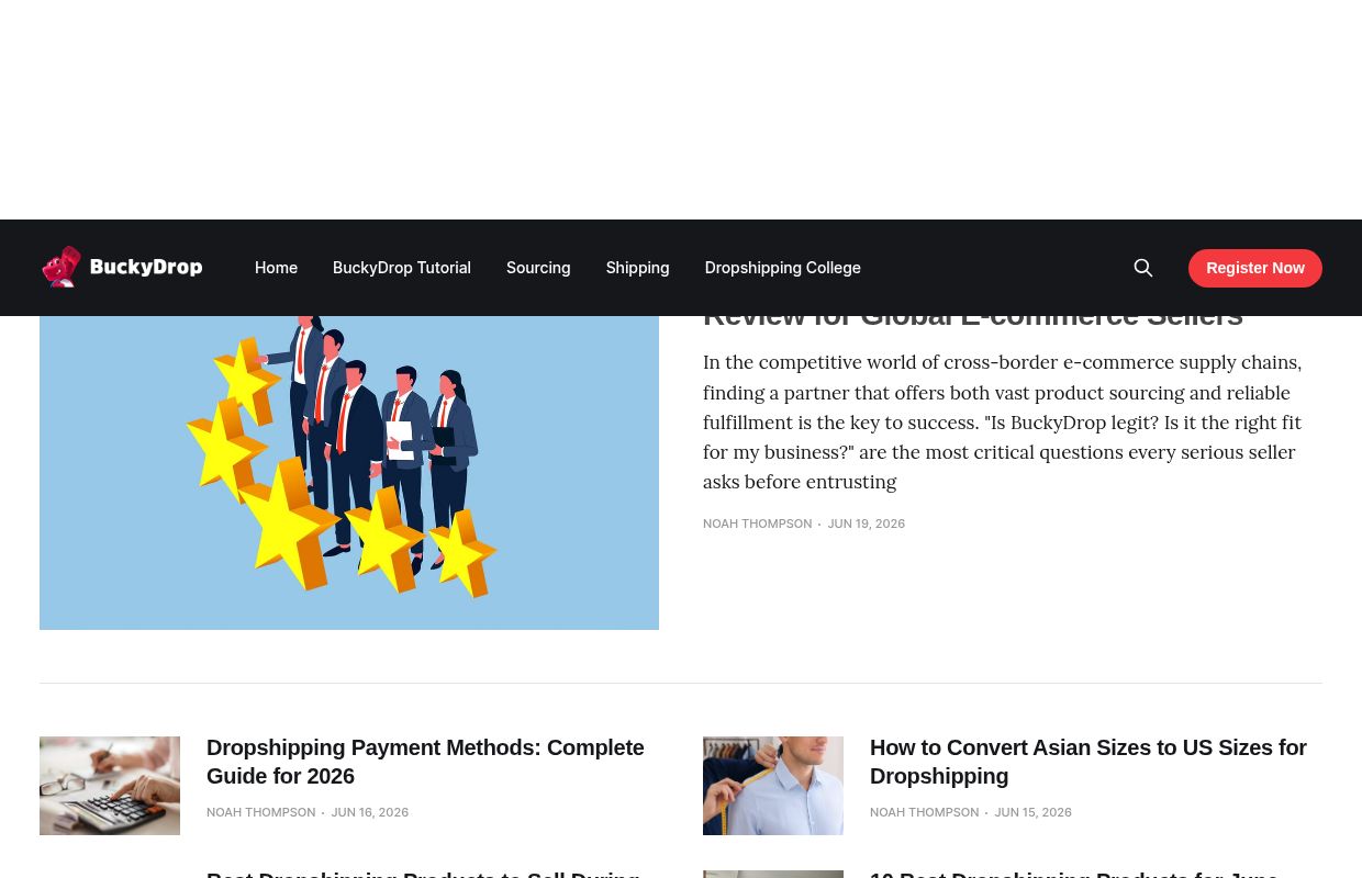 BuckyDrop - Chinese Dropshipping Expert