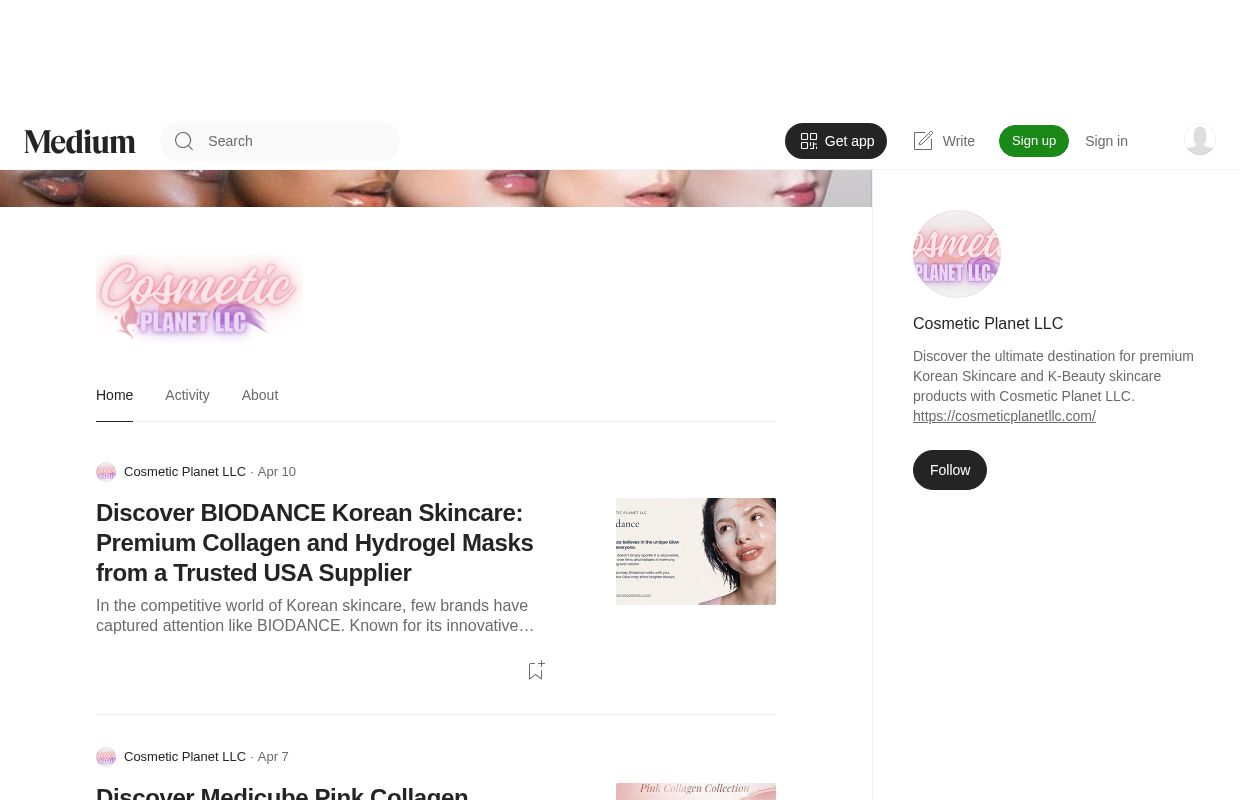 Cosmetic Planet LLC – Medium