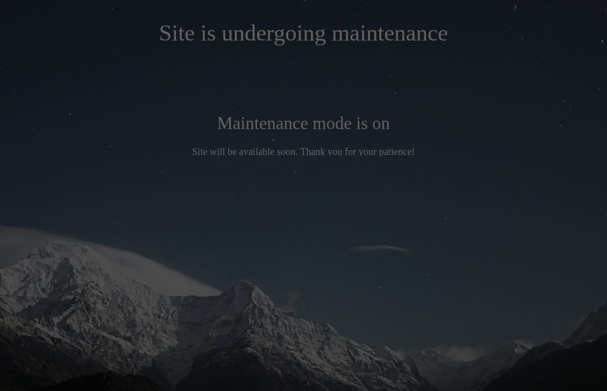 Under construction