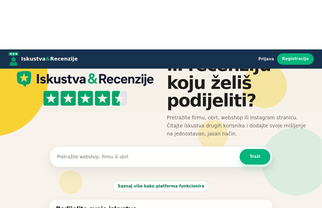 Iskustva i recenzije | Iskustva recenzije