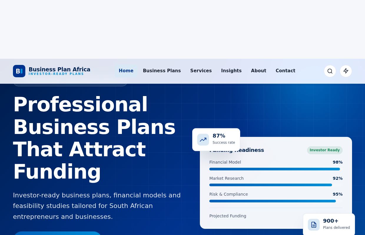 Business Plan Africa – Business plans that get funding