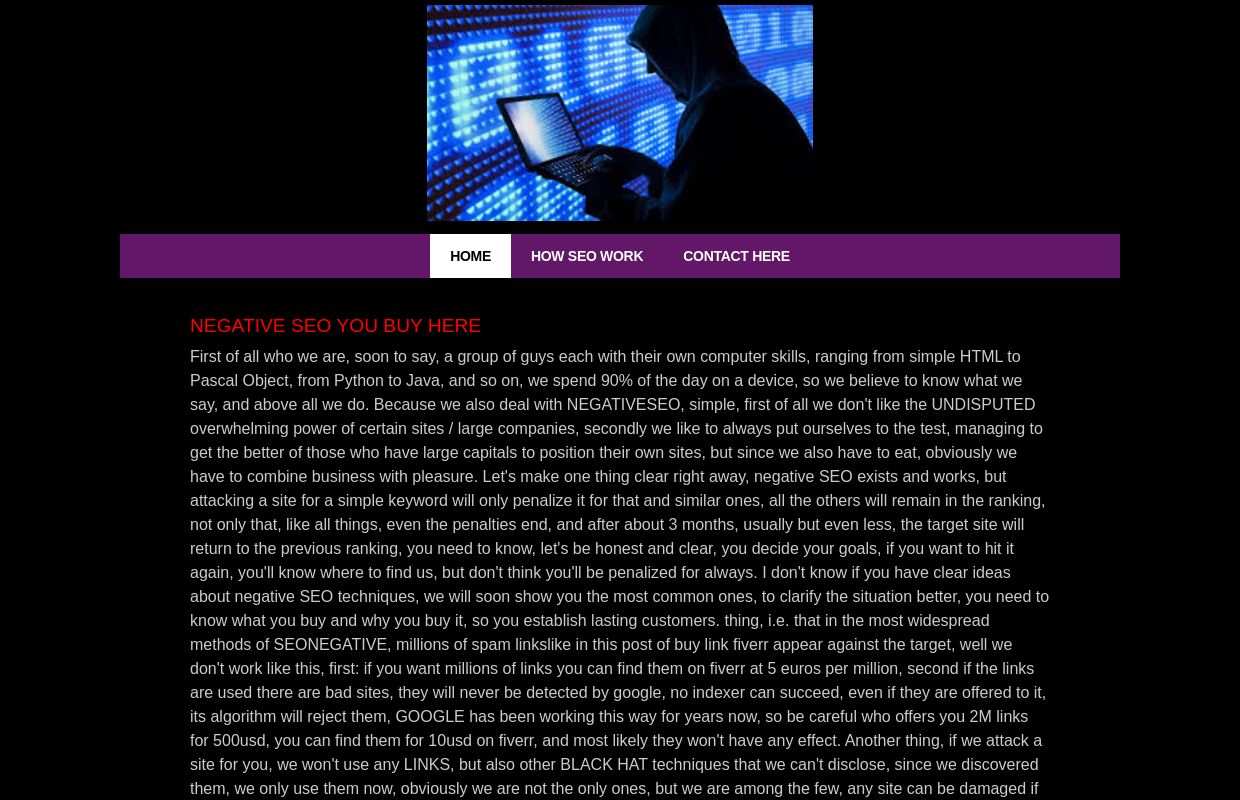 Negative seo buy here 