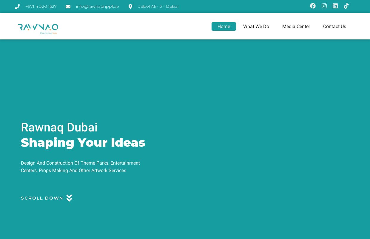 Top Theme Parks and Props Making Company in Dubai | Rawnaq