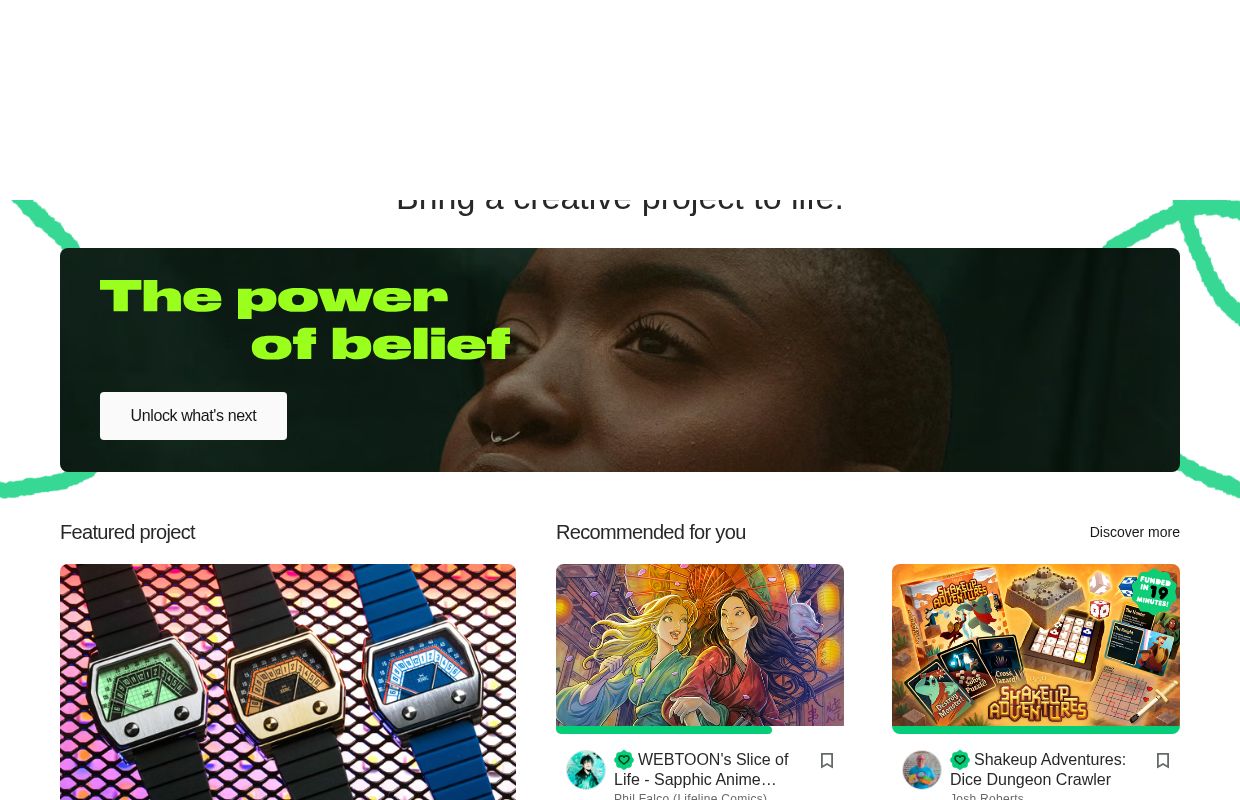 
Kickstarter
