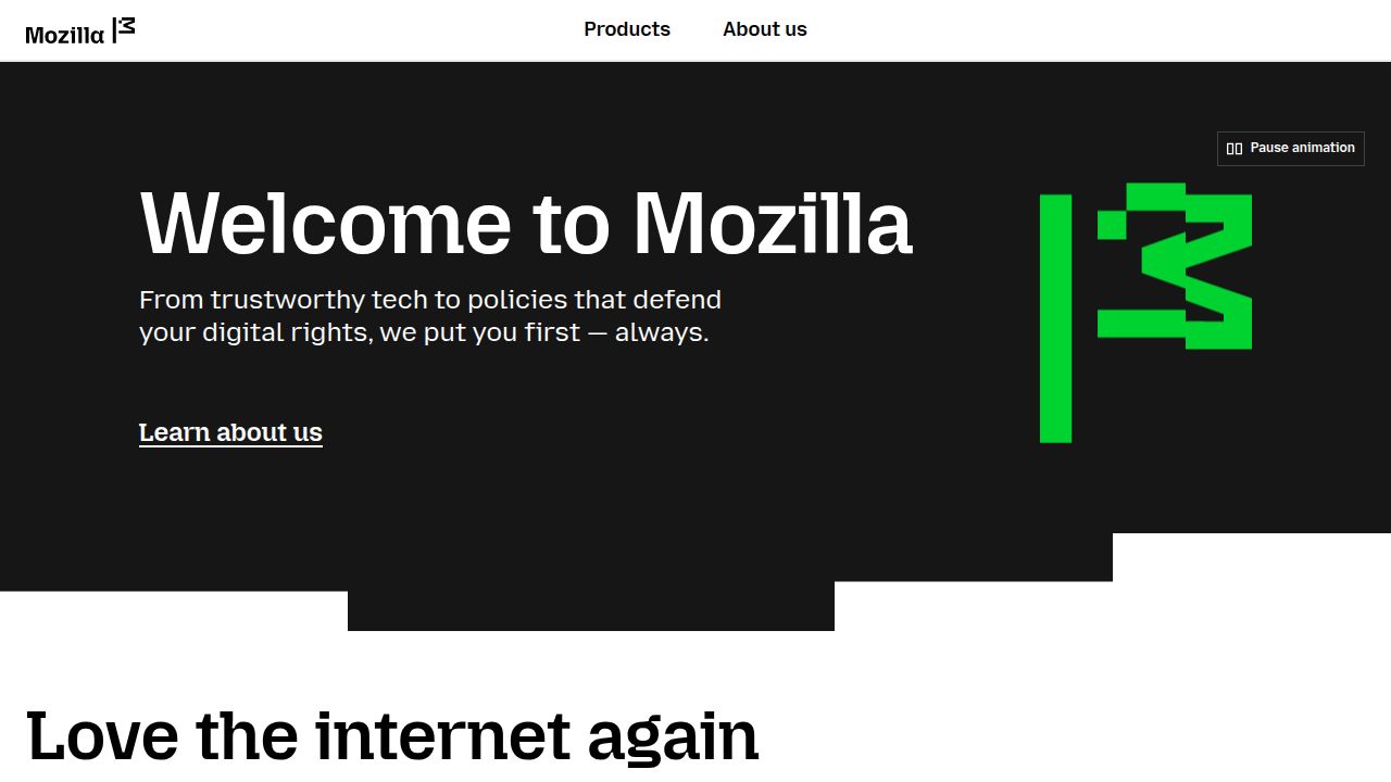 Mozilla - Internet for people, not profit (US)