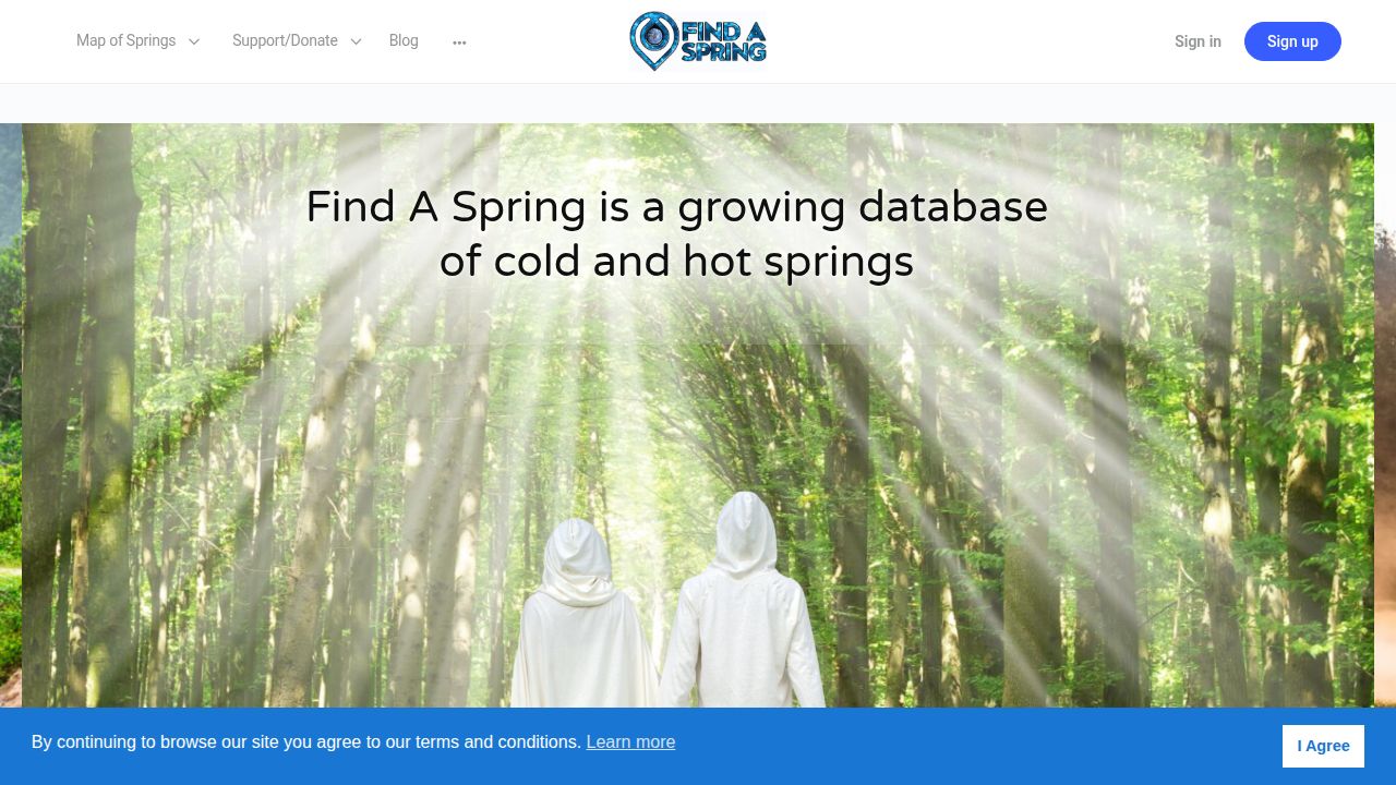 Find A Spring - Use Find A Spring to visit the best cold and hot springs