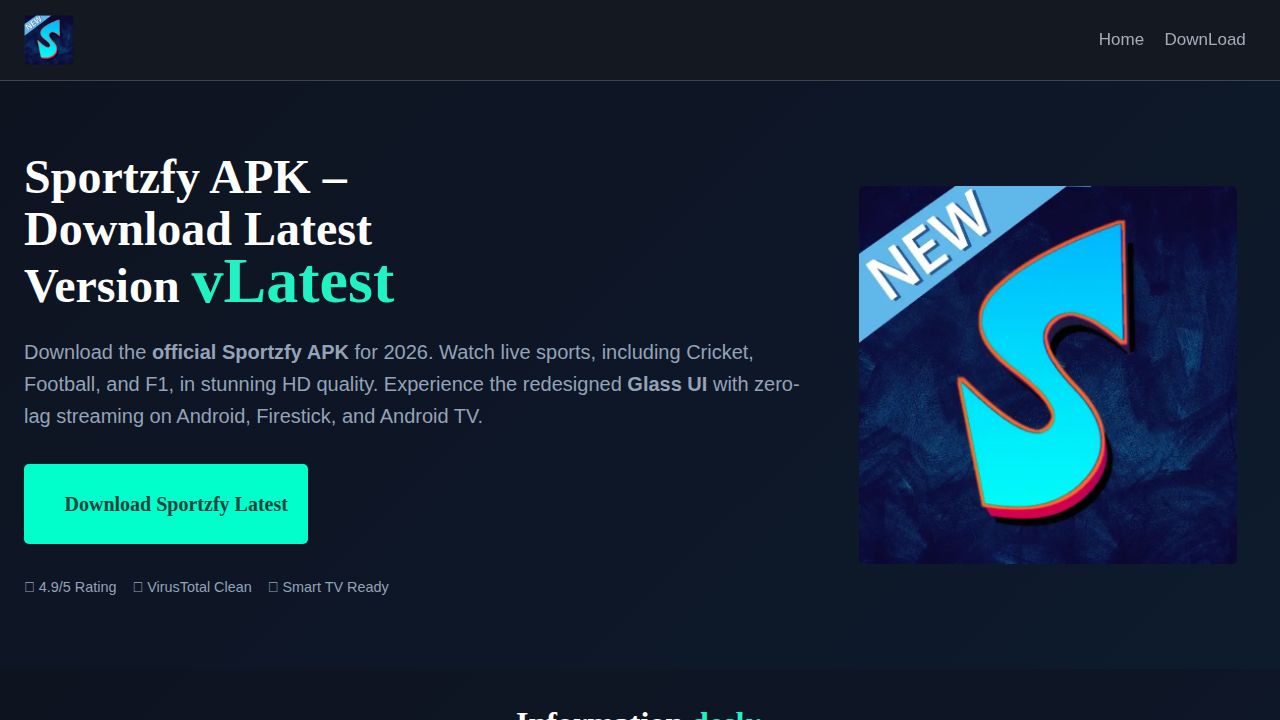 Sportzfy APK Download - Latest Android Version India
