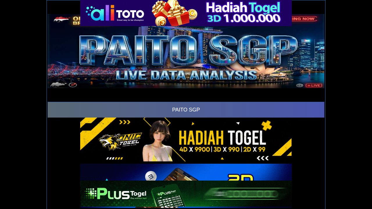 Paito SGP | Paito Warna Sgp Pools - Paito Singapore